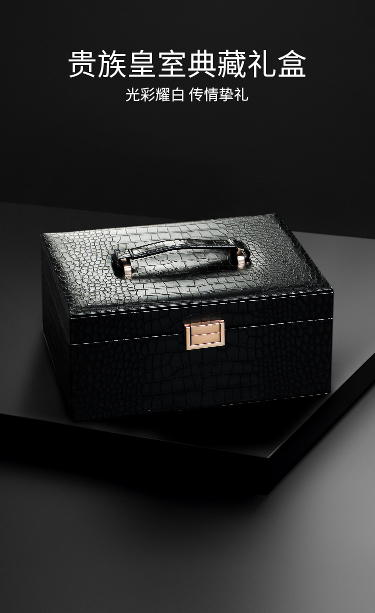 貴族皇室典藏禮盒，光彩耀白，傳情摯禮